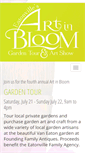 Mobile Screenshot of eatonvilleartinbloom.com